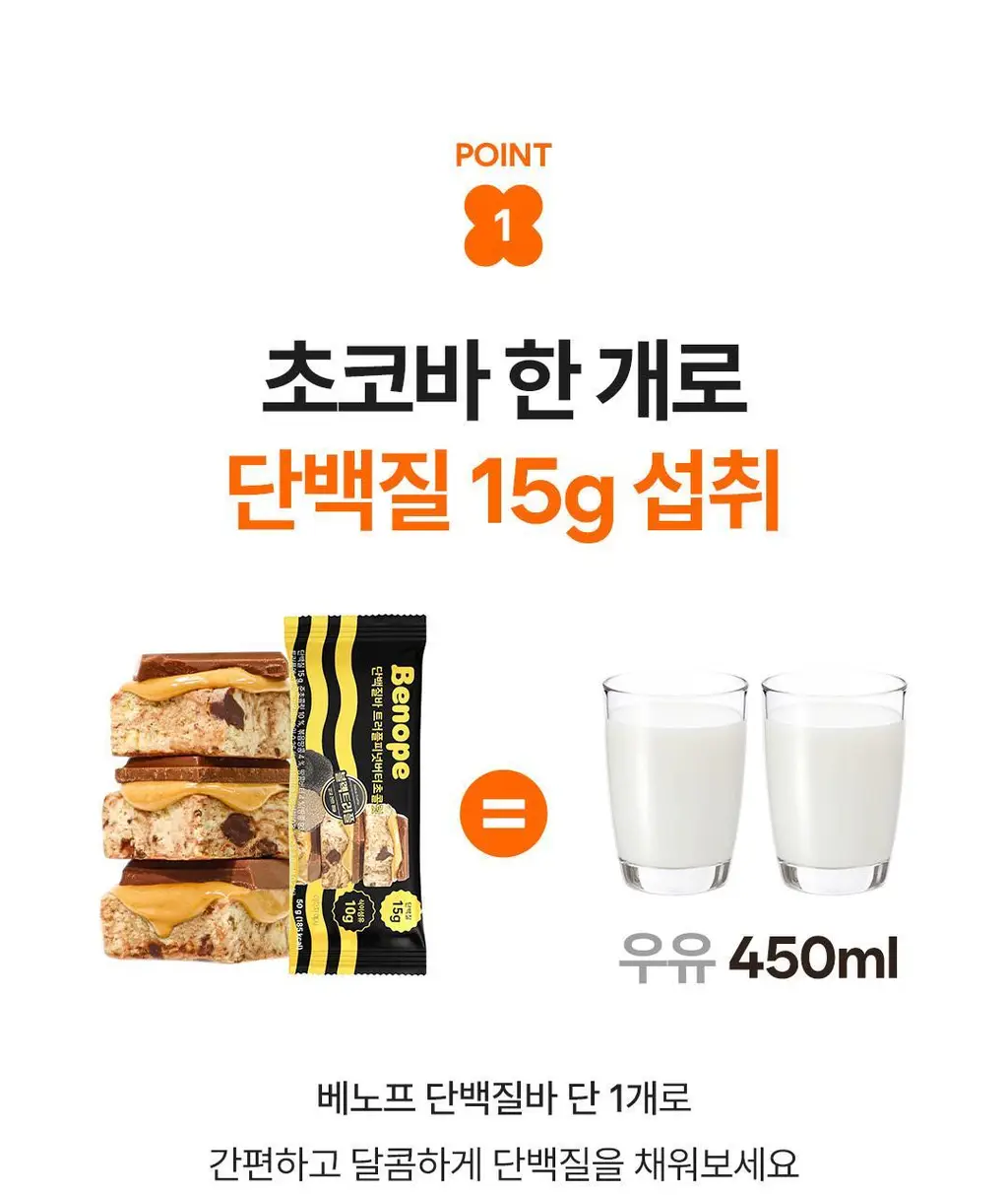 [NEW] 베노프 단백질바 라이트 50g 1개입 2종 택1 상세페이지 14